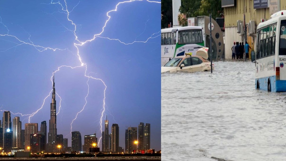 Torrential rains in the United Arab Emirates killed one person